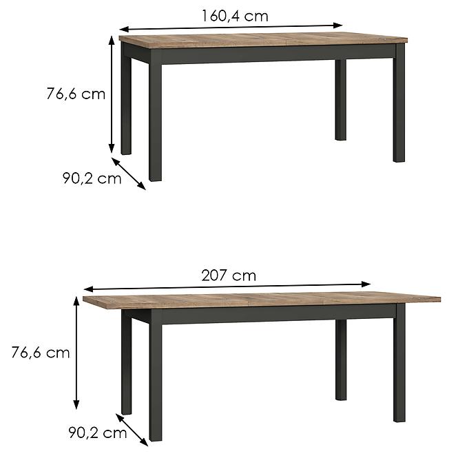 Rozkladací stôl Gudrid 160