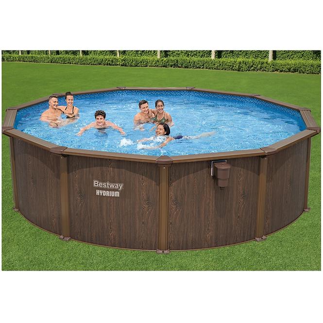 Bazen oceľový Hydrium 4,9x1,3 m doska 561CU