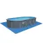 Bazén oceľový oválny Hydrium 7,3x3,6x1,3 m antracit 561CW,3