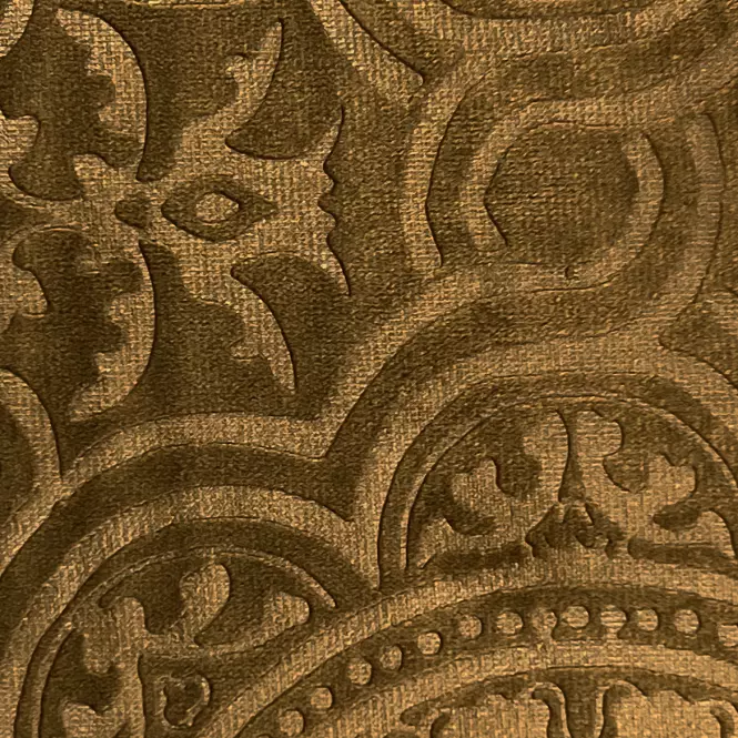 Záves Orient na priechodkách 135x250 horčica Merkury Home