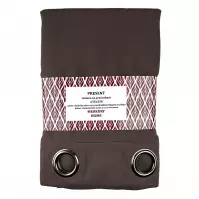 Záves Present na priechodkách 135x250 hnedá Merkury Home