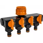 4 cestný rozdeľovač s ventilmi ECO-PWB3033
