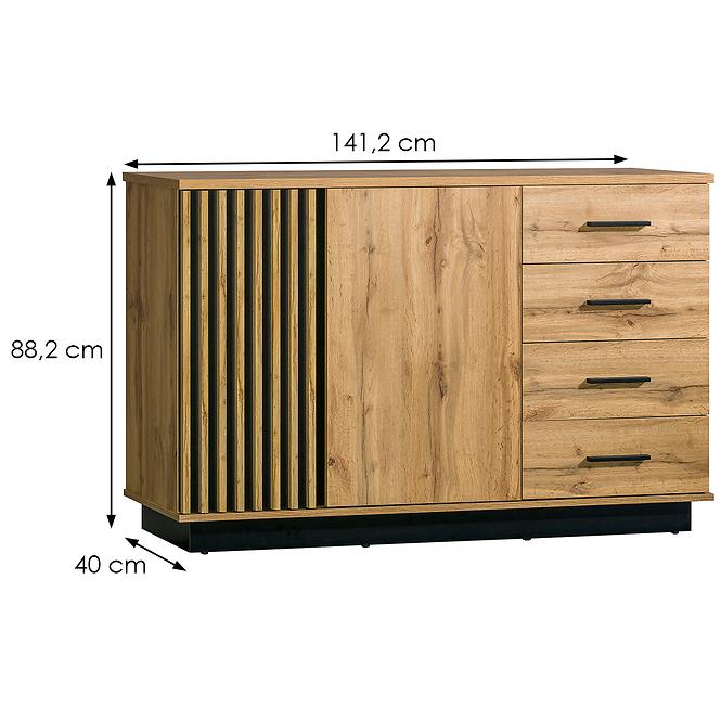 Komoda La 6  2d4s Lamelo