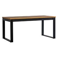 Rozkladací stôl Lamelo La14 160/240x90cm Dub Wotan/Black Matt