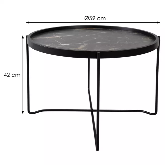 Konferenčný stolík Flamant JF906KD-MB+DS,2