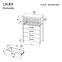 Komoda Laura Lau2 Antracit,3