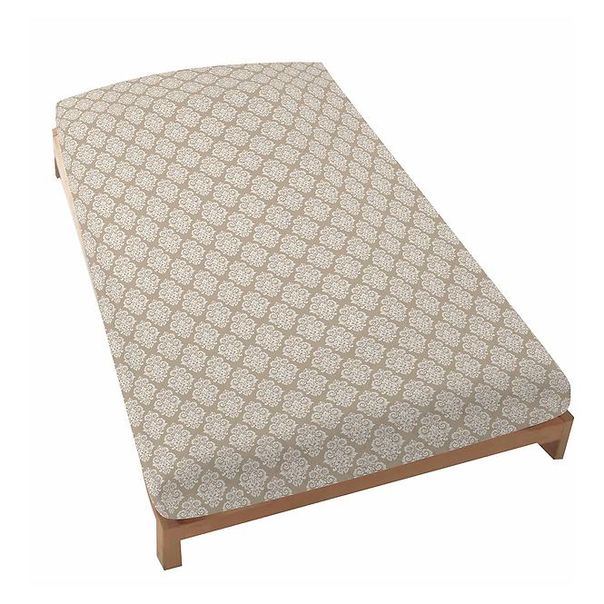 Plachta na gumičke Classic bavlna ecru/bez 220x200 + 25 Merkury Home