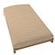 Napínacia plachta Folk bavlna ecru/horčicová 90x200 + 25 Merkury Home,2