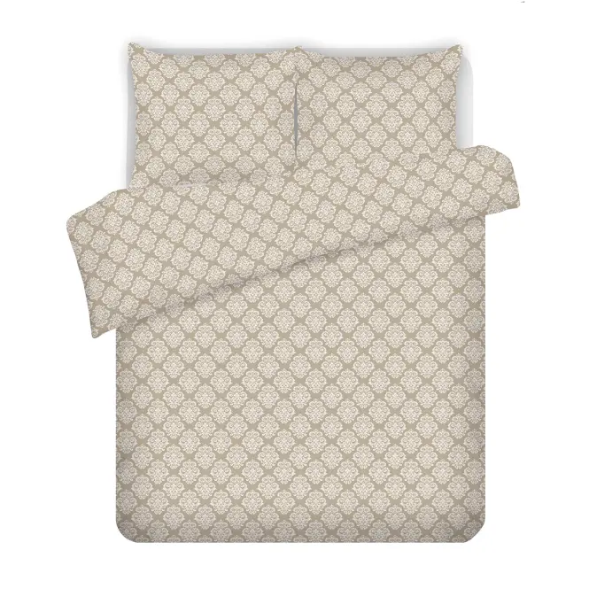 Obliečky Classic bavlna ecru/béž 220x200 + (2) 70x80 Merkury Home,2