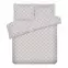 Obliečky Classic bavlna ecru/svetlošedá 220x200 + (2) 70x80 Merkury Home,2