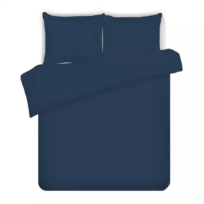 Obliečky Mono bavlna indigo 160x200 + (2) 70x80 Merkury Home