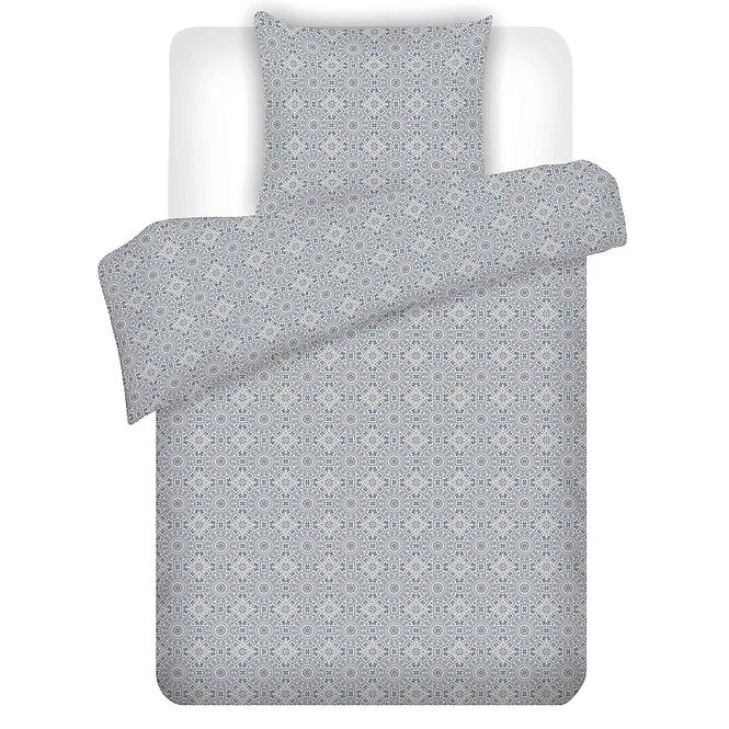 Obliečky Orient bavlna ecru/indigo 140x200 + (1 )70x80 Merkury Home