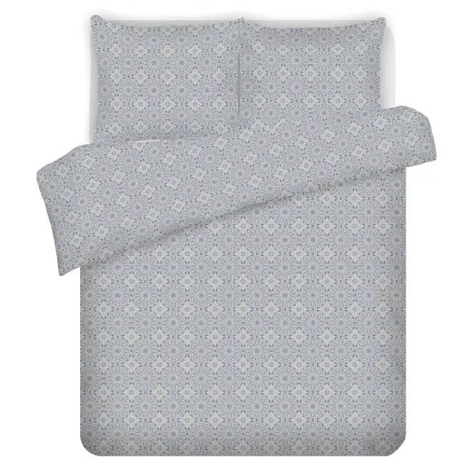 Obliečky Orient bavlna ecru/indigo 160x200 + (2) 70x80 Merkury Home,2