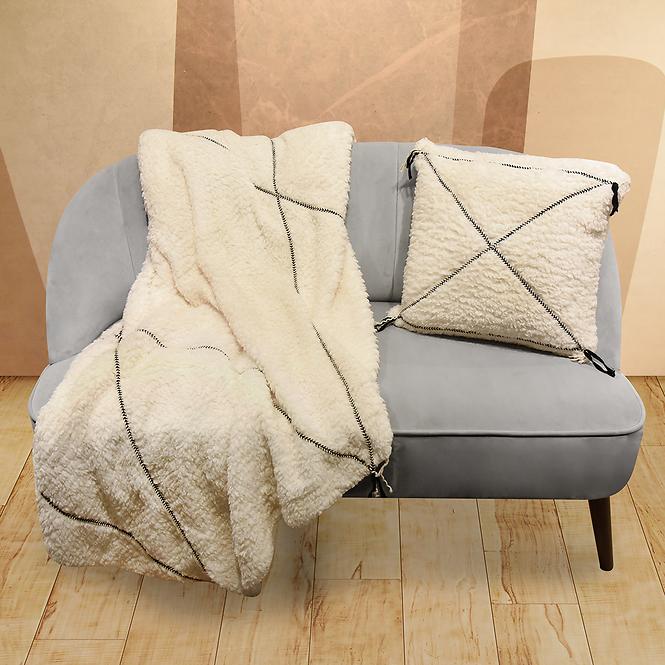 Deka Sherpa 130x160 béžová Merkury Home