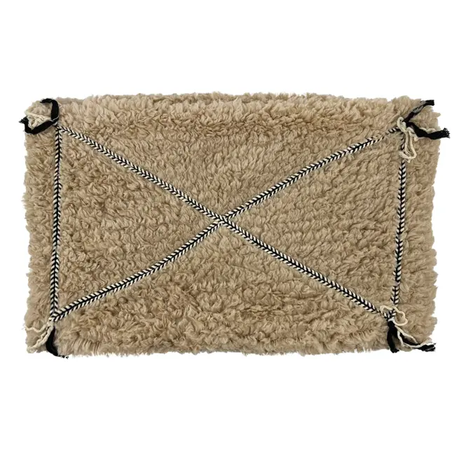 Obliečka Sherpa 30x50 béžová Merkury Home,3