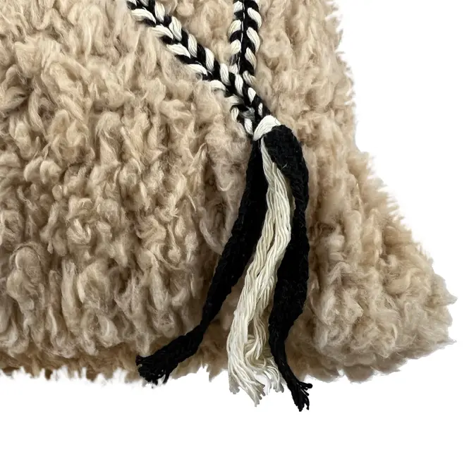 Obliečka Sherpa 30x50 béžová Merkury Home,5