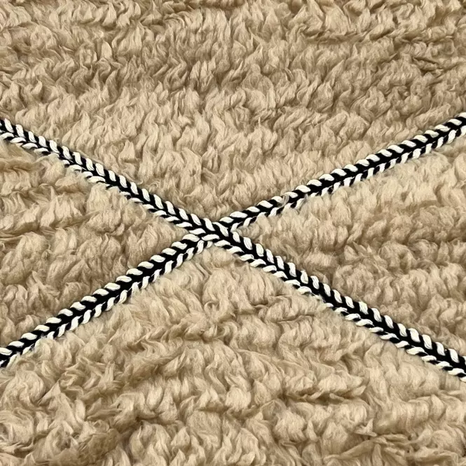 Obliečka Sherpa 45x45 béžová Merkury Home,4
