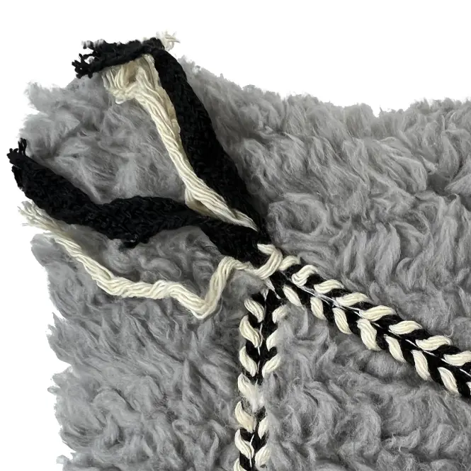 Obliečka Sherpa 45x45 sivý Merkury Home,5