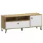 TV Stolík Sorrento B 2d Dub Artisan/Biely