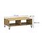 Stôl Sorrento T Dub Artisan/Biely,2