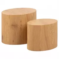Súprava stolíkov Pegi  Dub divoký