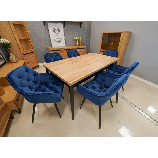Stolička Vitos tmavomodré,7
