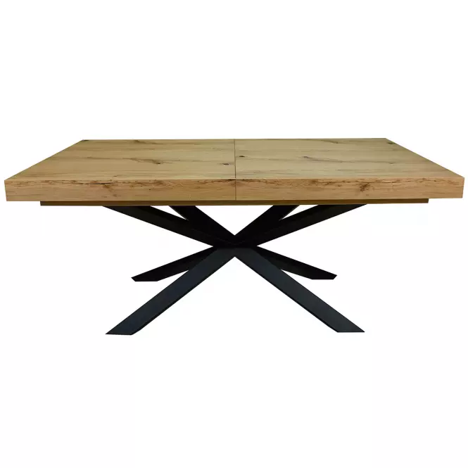 Rozkladací stôl St-07 200/260x100cm dub uzlovitý