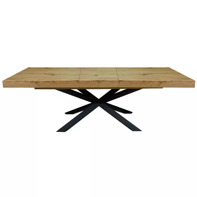 Rozkladací stôl St-07 200/260x100cm dub uzlovitý,2