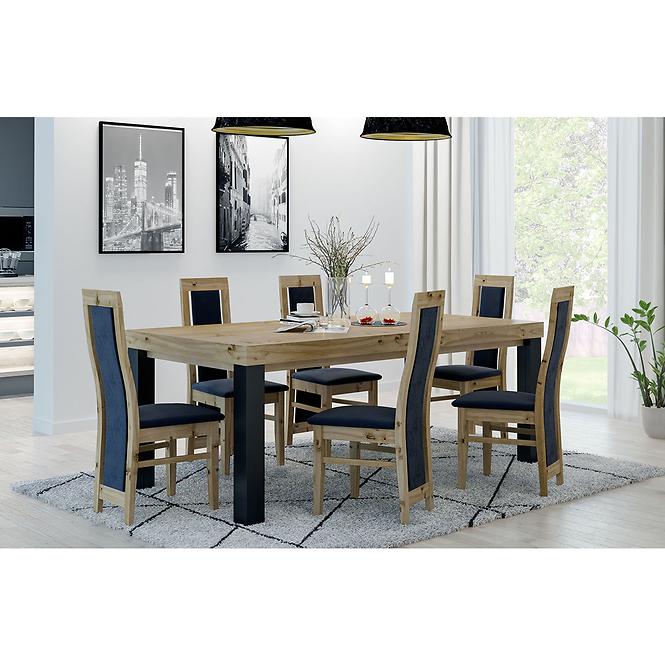 Rozkladací stôl St-20 210/410x110cm dub uzlovitý