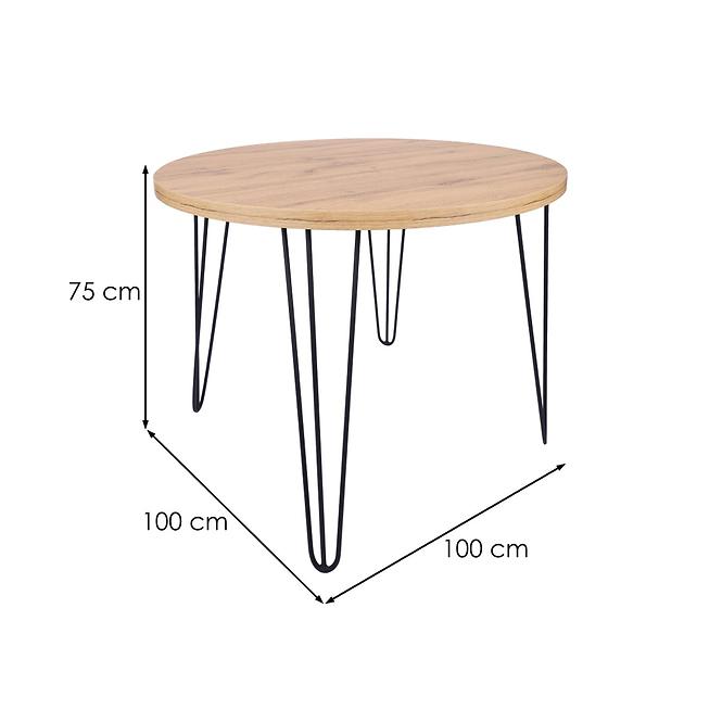 Stôl Tobi 100 dub wotan