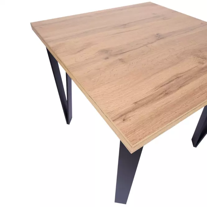 Stôl Karlos 100x100 dub wotan