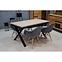 Rozkladací stôl St-978 180/240x90cm dub wotan,4