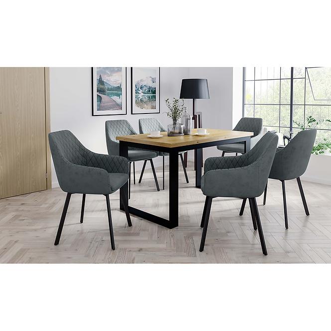 Rozkladací stôl St-23 140/180x80cm dub prírodný