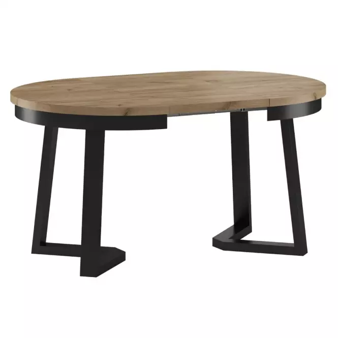 Rozkladací stôl St-17 100/180x100cm dub wotan,2