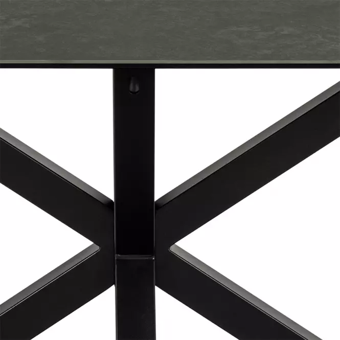 Stôl Kobi Čierna Ceramika 160x90