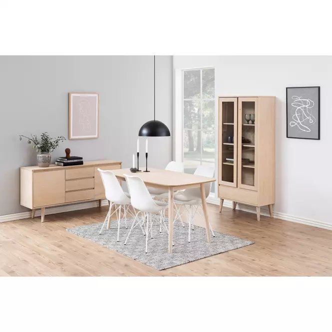 Stôl Nano Biely Dub Obdĺžnik