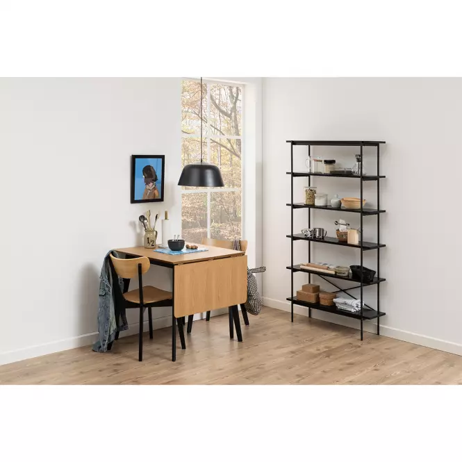 Rozkladací stôl Kobi 80/120x80cm Skladací Vrch Dub