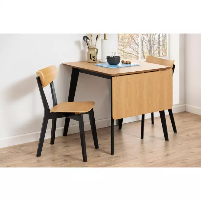 Rozkladací stôl Kobi 80/120x80cm Skladací Vrch Dub