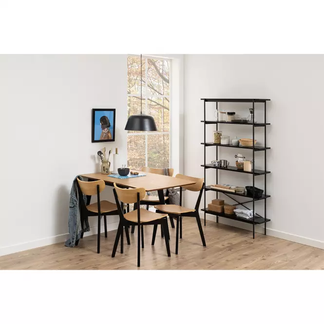 Rozkladací stôl Kobi 80/120x80cm Skladací Vrch Dub