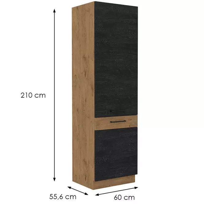 Kuchynská skrinka VIGO Dark 60LO-210 2F