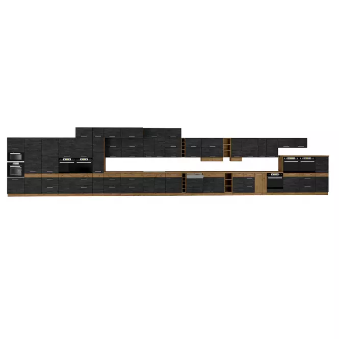 Kuchynská skrinka VIGO Dark 40DK-210 2F,6