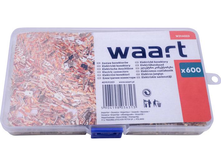 Sada konektorov Waart Samec-Female 600 PCS