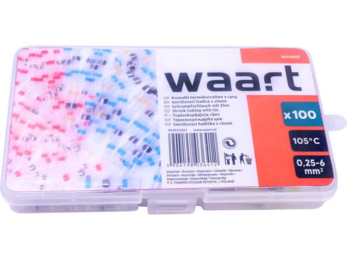 Teplom zmršťovacia sada s cínovým waartom 0,25-6MM 100 KS,3