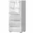 Komoda Piano 5S F5/PN-70/KA/70 crystal white