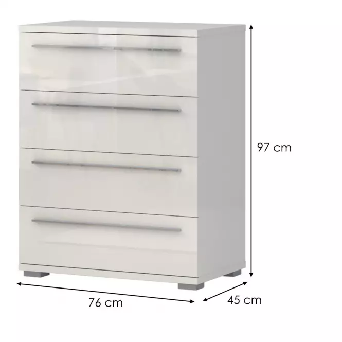 Komoda Piano 4S F4/PN-71/KA/71 beige HG