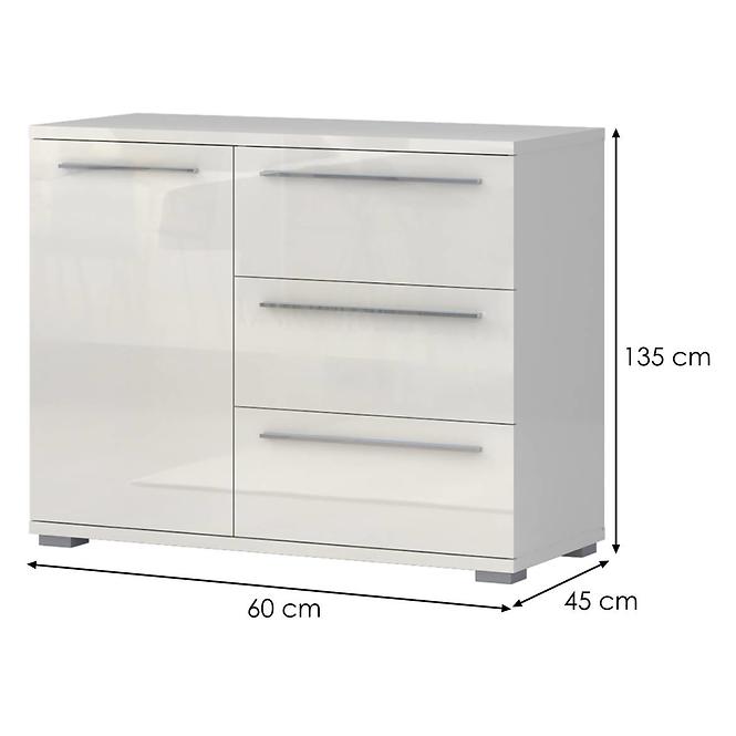 Komoda Piano 1D3S  K13/PN-71/KA/71 beige HG