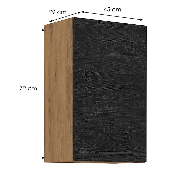 Skrinka do kuchyne Vigo dark 45G-72 1F