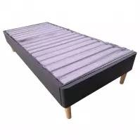 Posteľ Modal Lux 90x200 čierna