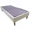 Posteľ Modal Lux 90x200 biela