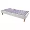 Posteľ Modal Lux 90x200 biela,2